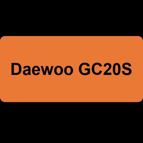 Daewoo GC20S